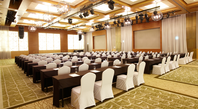 Grand Balloom of Konjiam Resort equipped with the latest facilities for the sophisticated meeting and event①