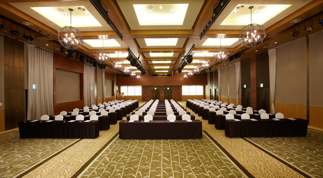 Grand Balloom of Konjiam Resort equipped with the latest facilities for the sophisticated meeting and event②