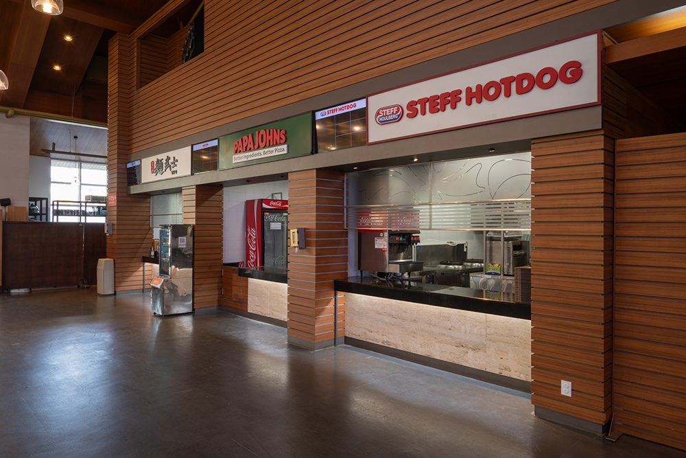 일본 라멘 최고의 자리를 지키는 멘무샤를 카페테리아에서 만나보세요.- 확대보기